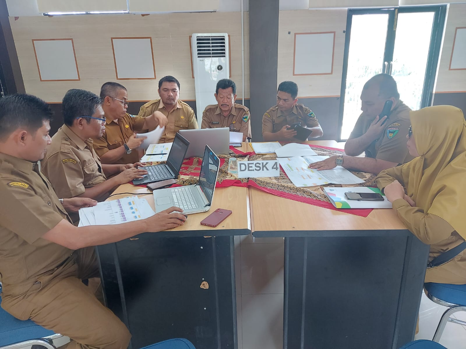 GIAT IKUTI DESK RASIONALISASI RENSTRA INSPEKTORAT DAERAH 