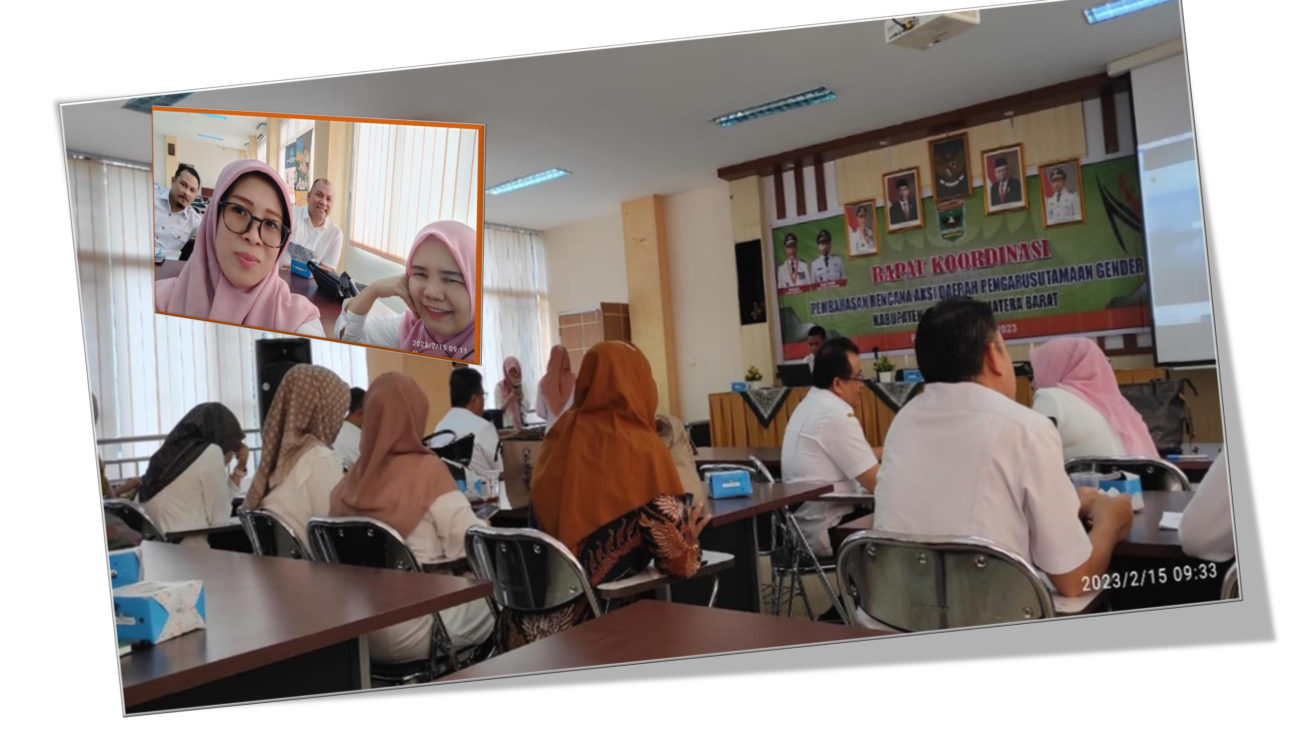 INSPEKTORAT DAERAH KAB. PESSEL HADIRI RAKOR RANDA PUG KAB/KOTA Se SUMATERA BARAT TAHUN 2023