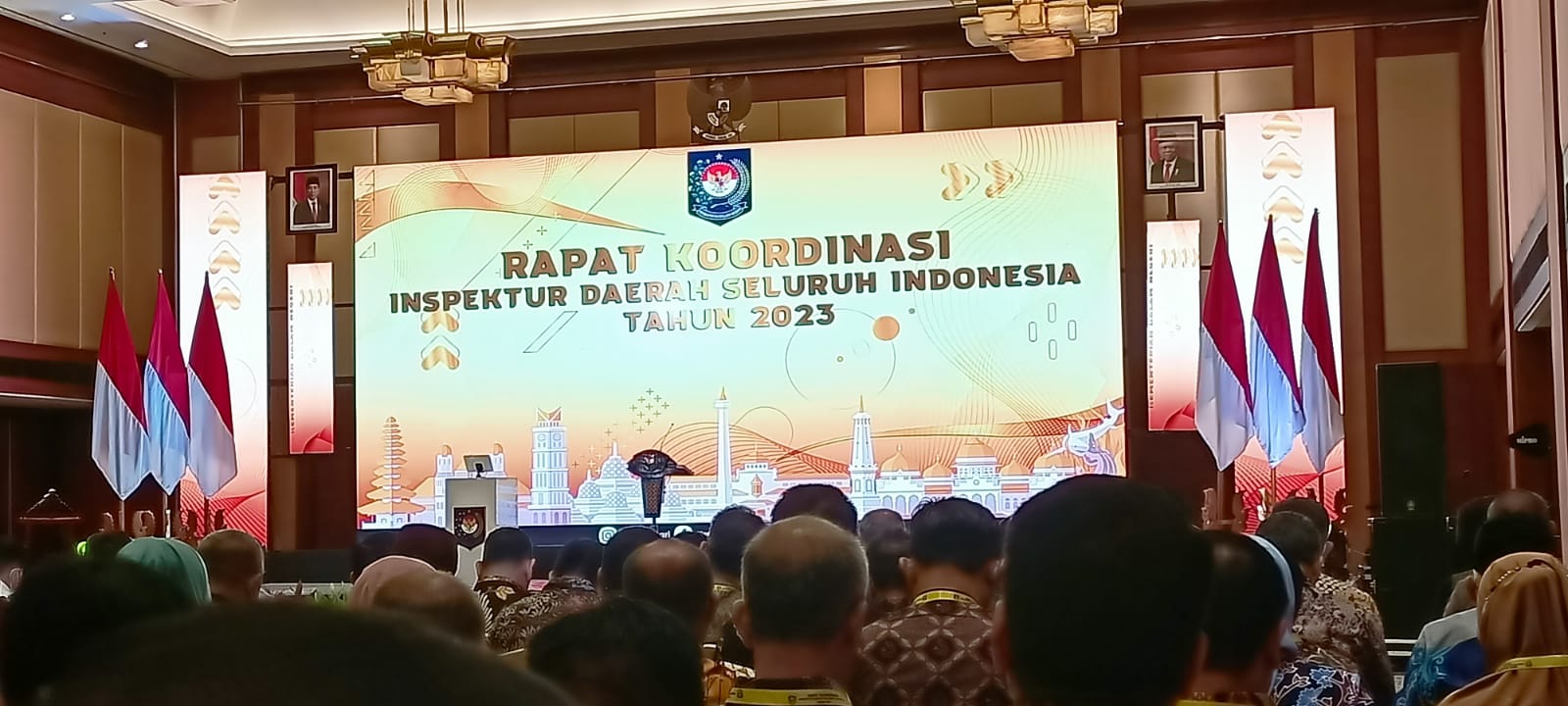 INSPEKTUR DAERAH KABUPATEN PESISIR SELATAN HADIRI  RAPAT KOORDINASI INSPEKTUR DAERAH SELURUH INDONES