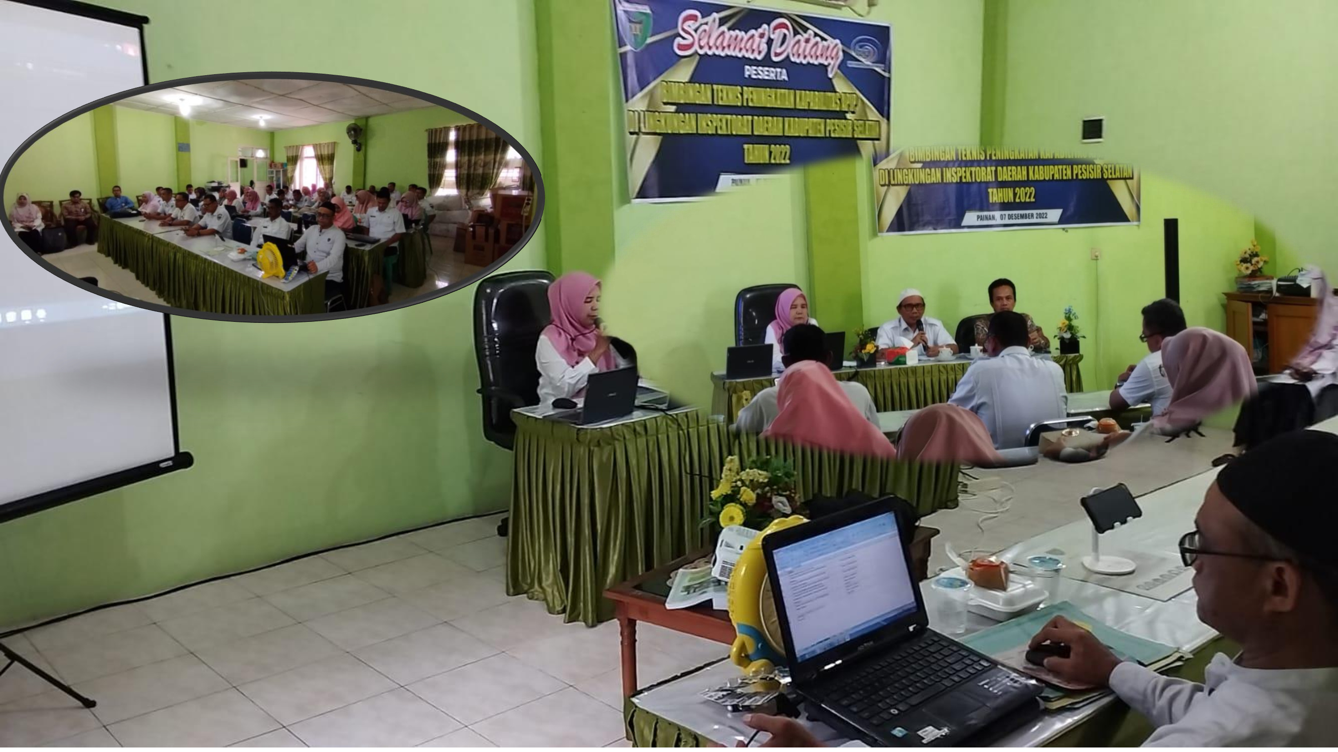 LAKSANAKAN BIMTEK PK APIP DENGAN BPKP